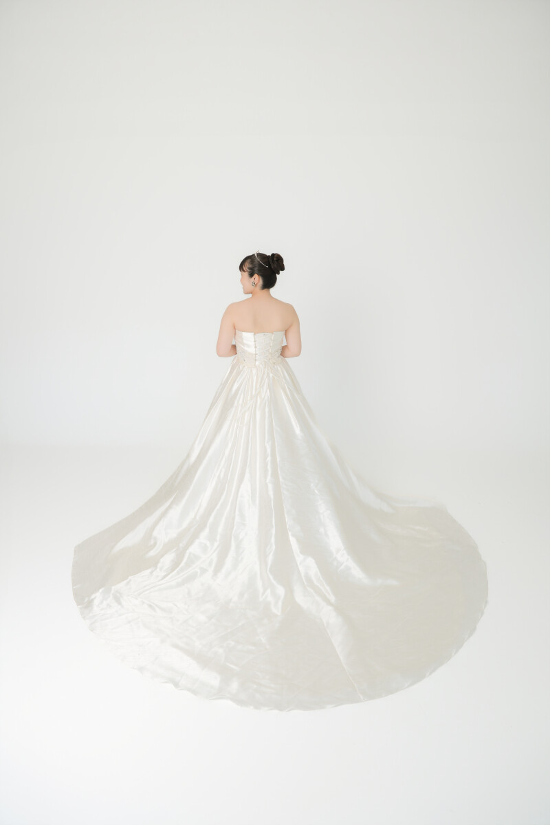 ドレスのバックスタイル