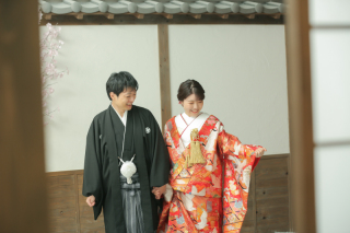 桜も紅葉も！お好きな季節に合わせます！屋内庭園撮影♪