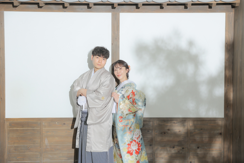 和装撮影スタート!