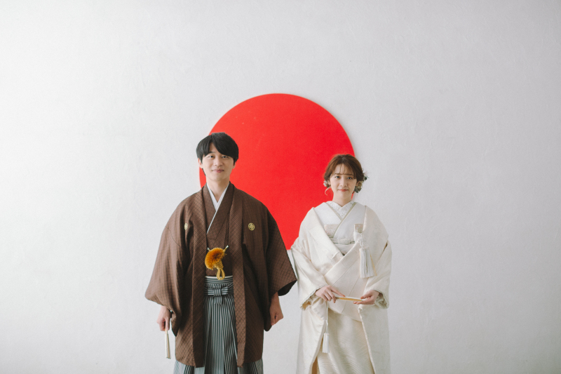 ここからは和装にお着替えをしての撮影です