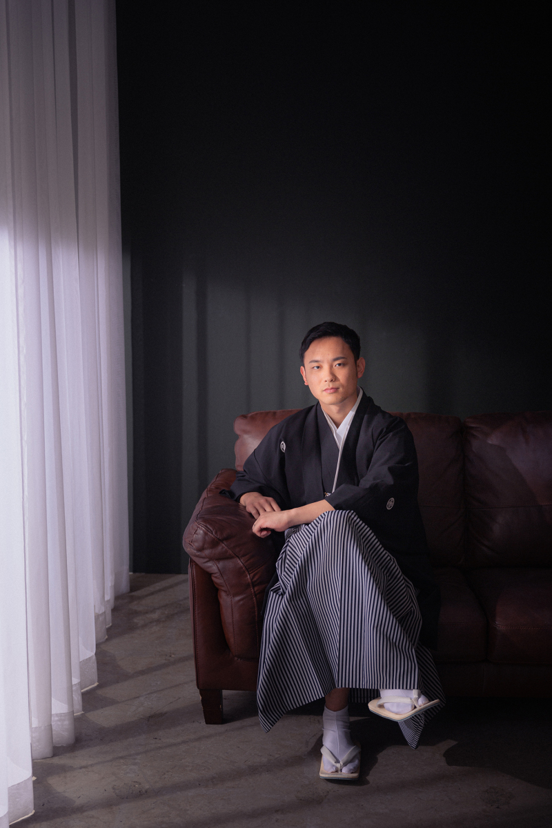 ご新郎様、ソロショット