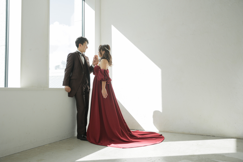 見つめ合う二人