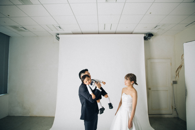 お子様もおめかしして♪