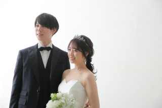 ハウススタジオでウェデングフォト