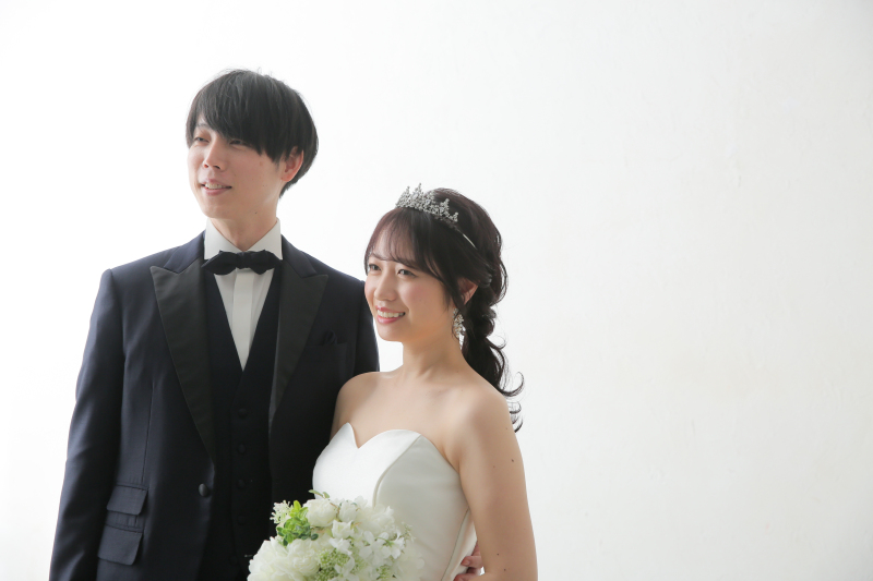 ハウススタジオでウェデングフォト