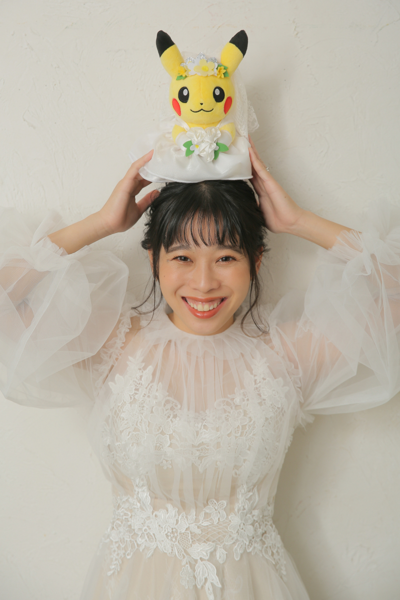 ピカチュウと新婦様