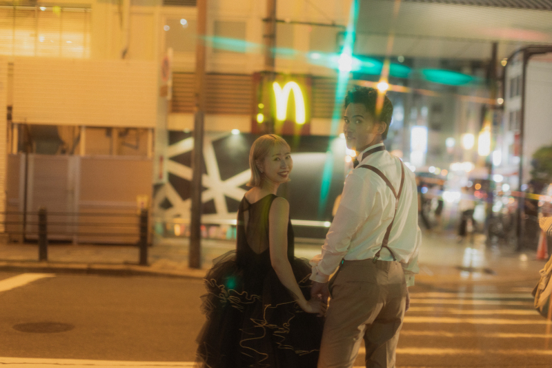 振り返りショット!