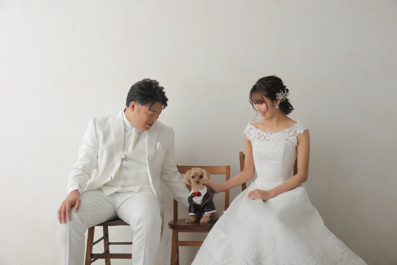 新郎新婦様とわんちゃん☺︎