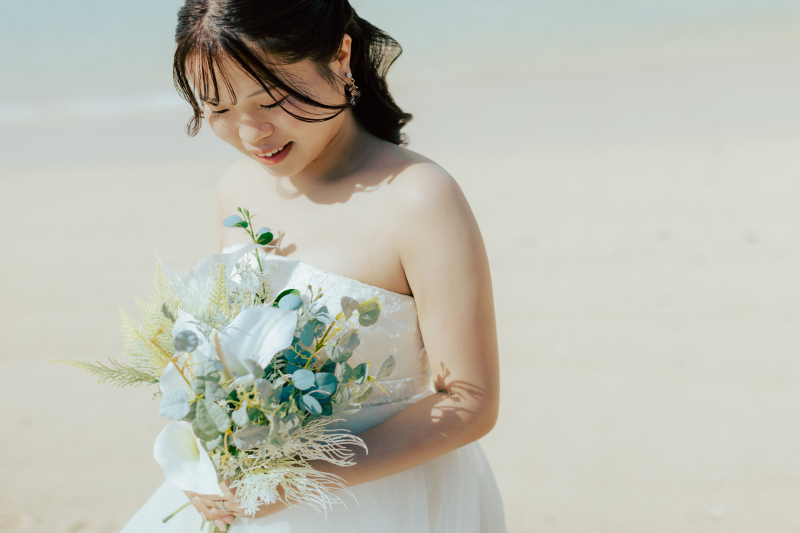 新婦様のソロショット