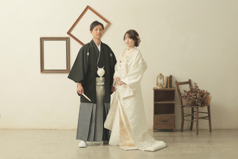 和装も流行り風に♡