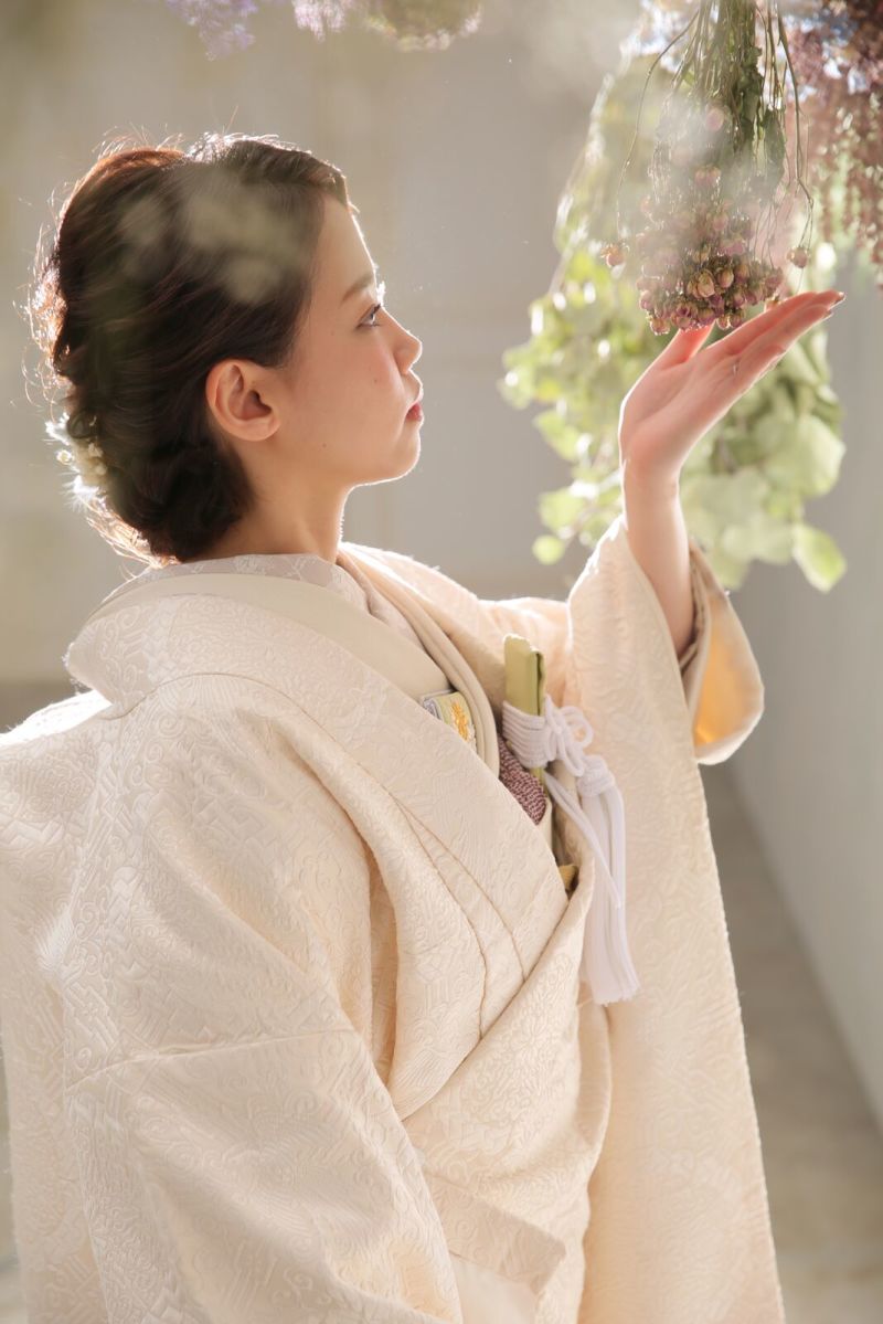 ドライフラワーと…