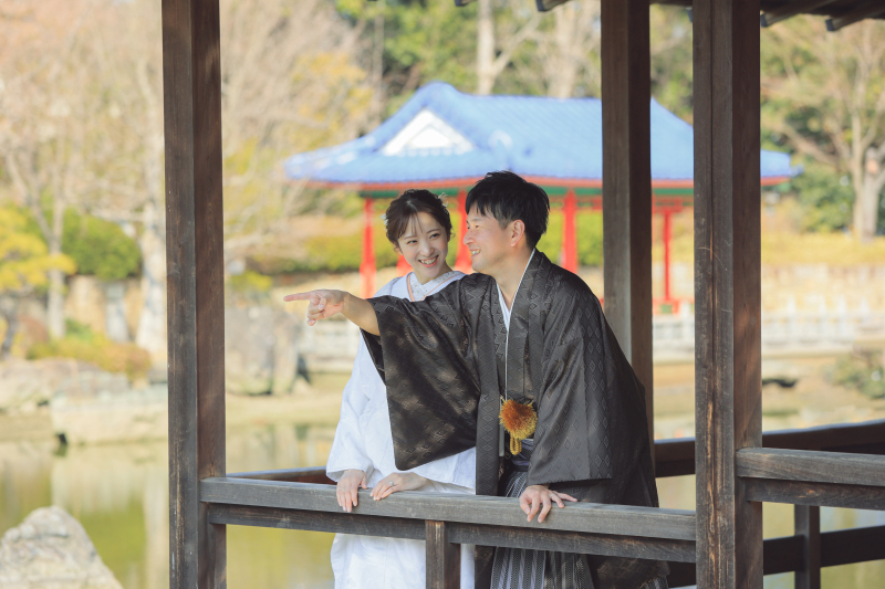 お二人の自然体なショット