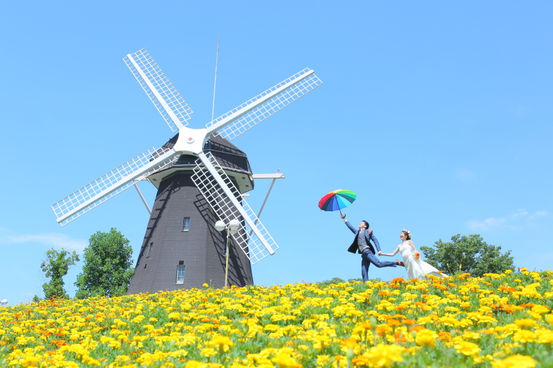 真夏のロケーション撮影