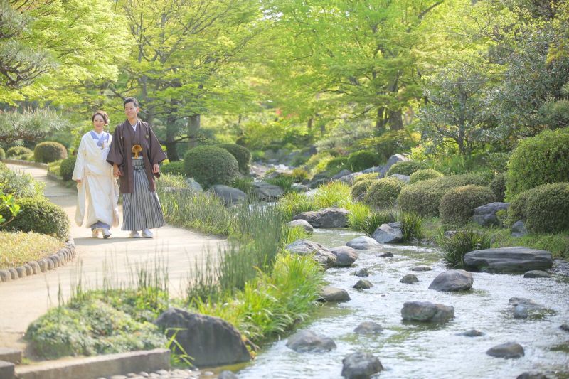 本格的な日本庭園♪