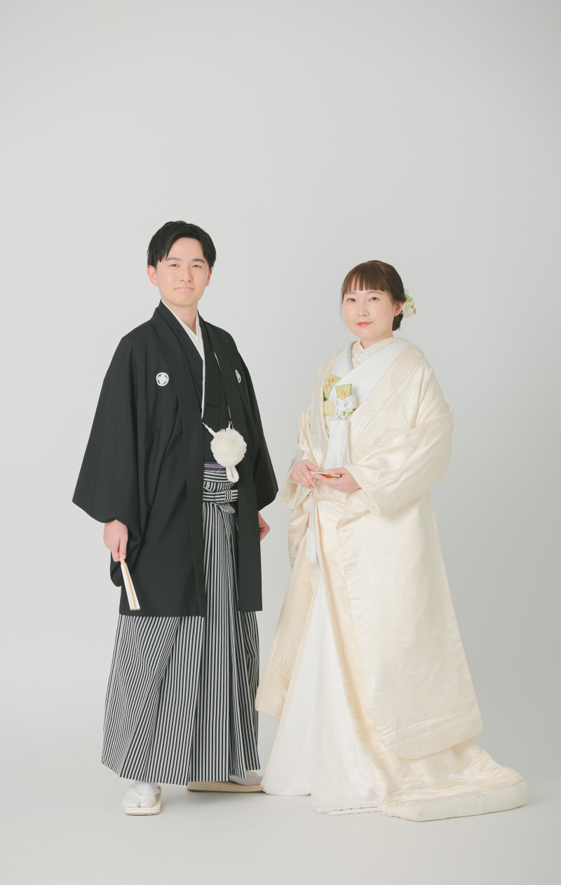 かっちりポーズで