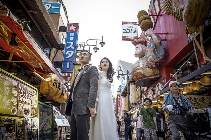 古き良き街並でレトロフォト！