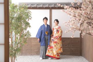 和装屋内庭園スタジオ♪