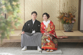 和装屋内庭園♪