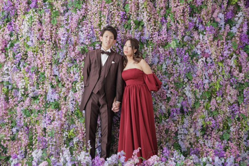 お花に包まれて