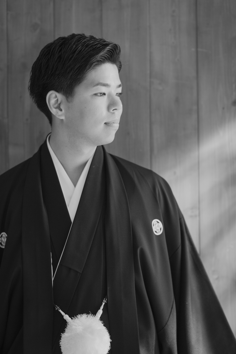 新郎様ソロショット