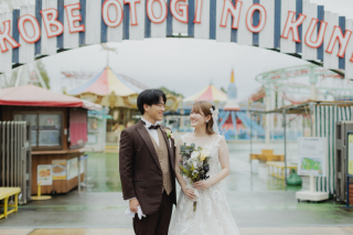 おとぎの国と傘