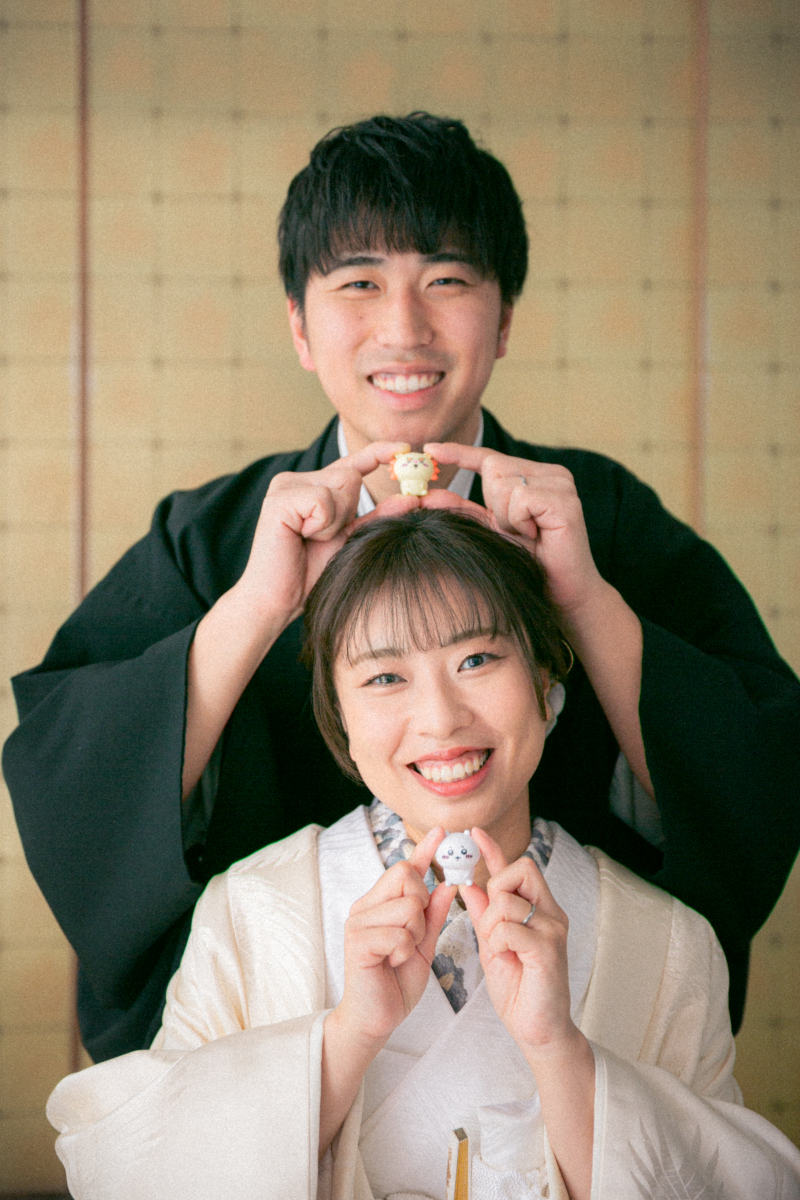 そしてここでお二人の満面の笑みショットの登場です