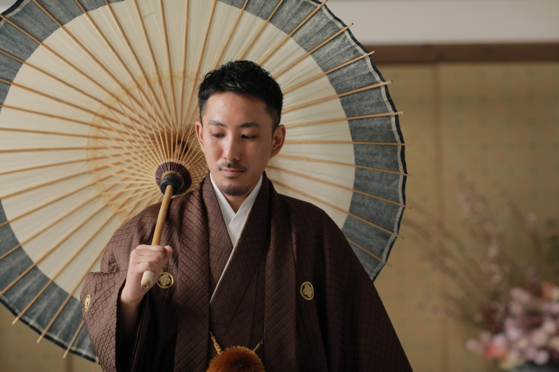 新郎様もソロショット♪