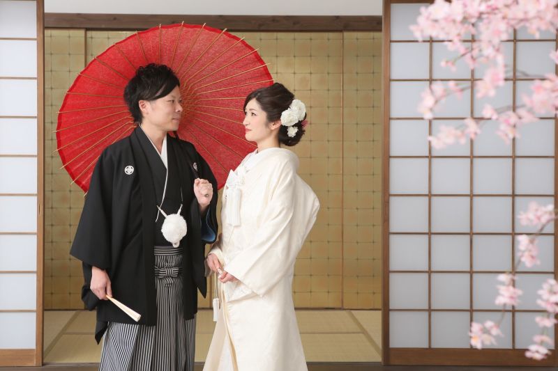 笑顔がすてきな新郎新婦様！