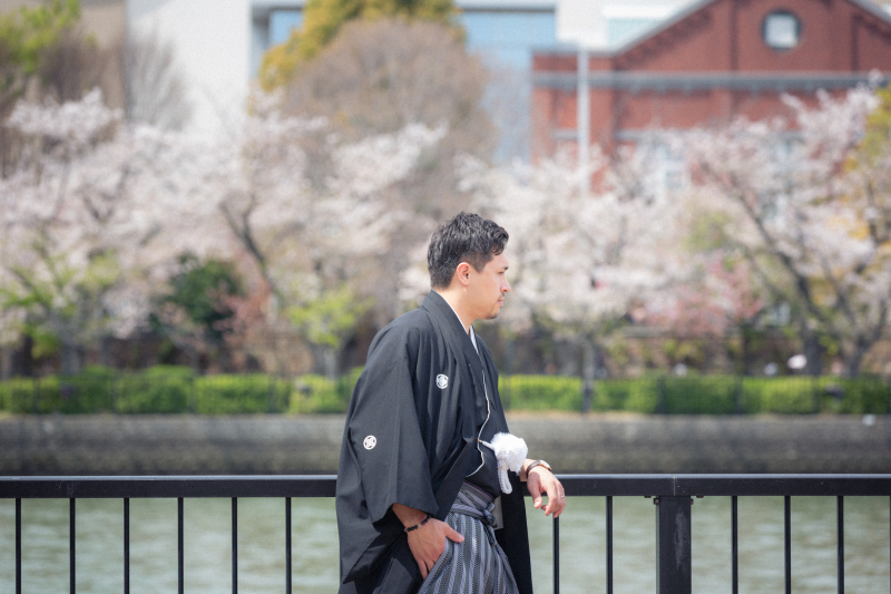 新郎様のおひとりショット