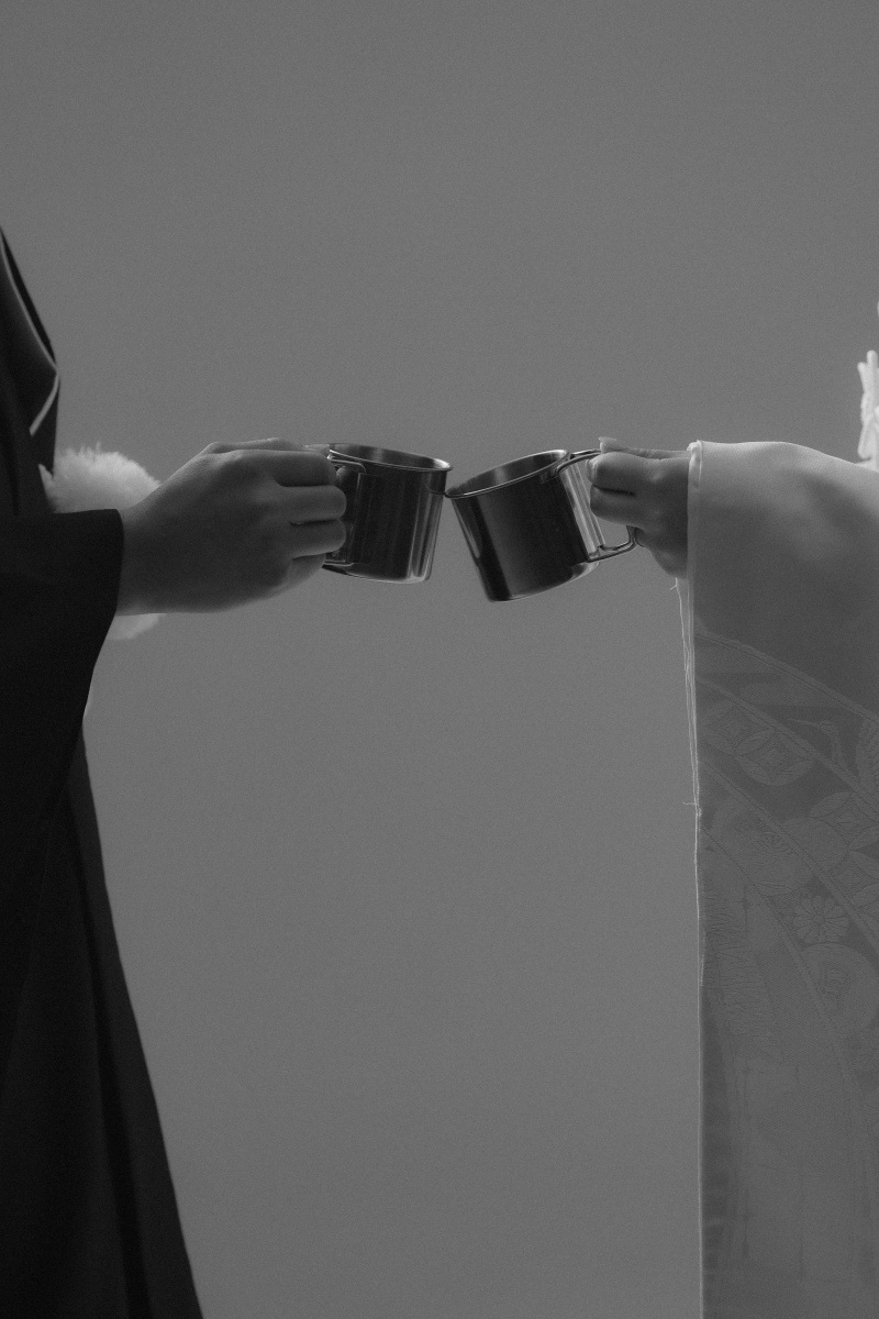 おそろいのマグカップ