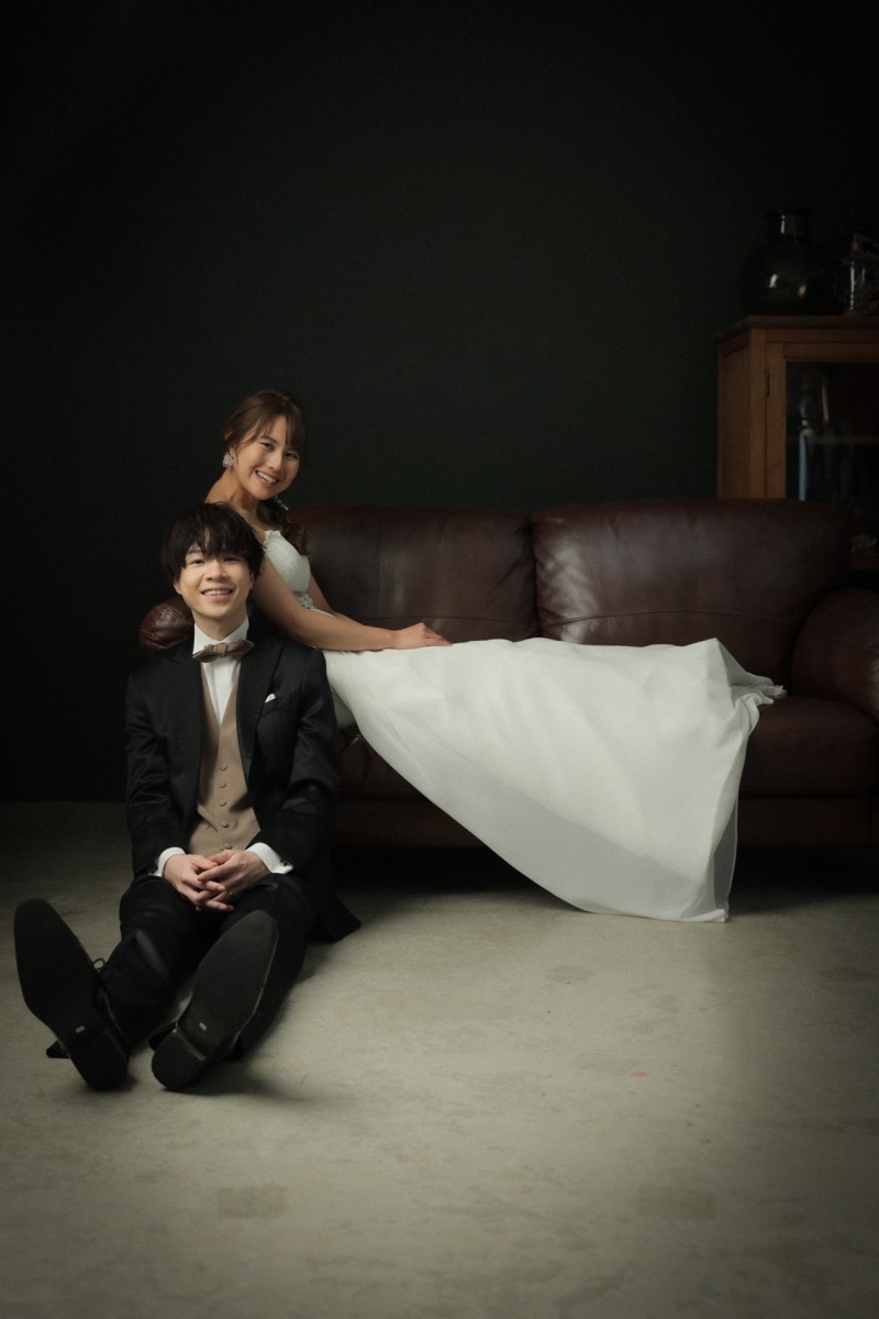 ソファと一緒に