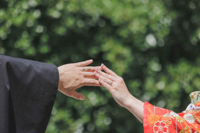 お二人のお手元