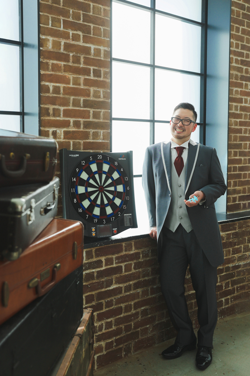 新郎様ソロ写真