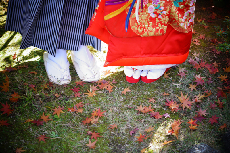 足元のアップも！