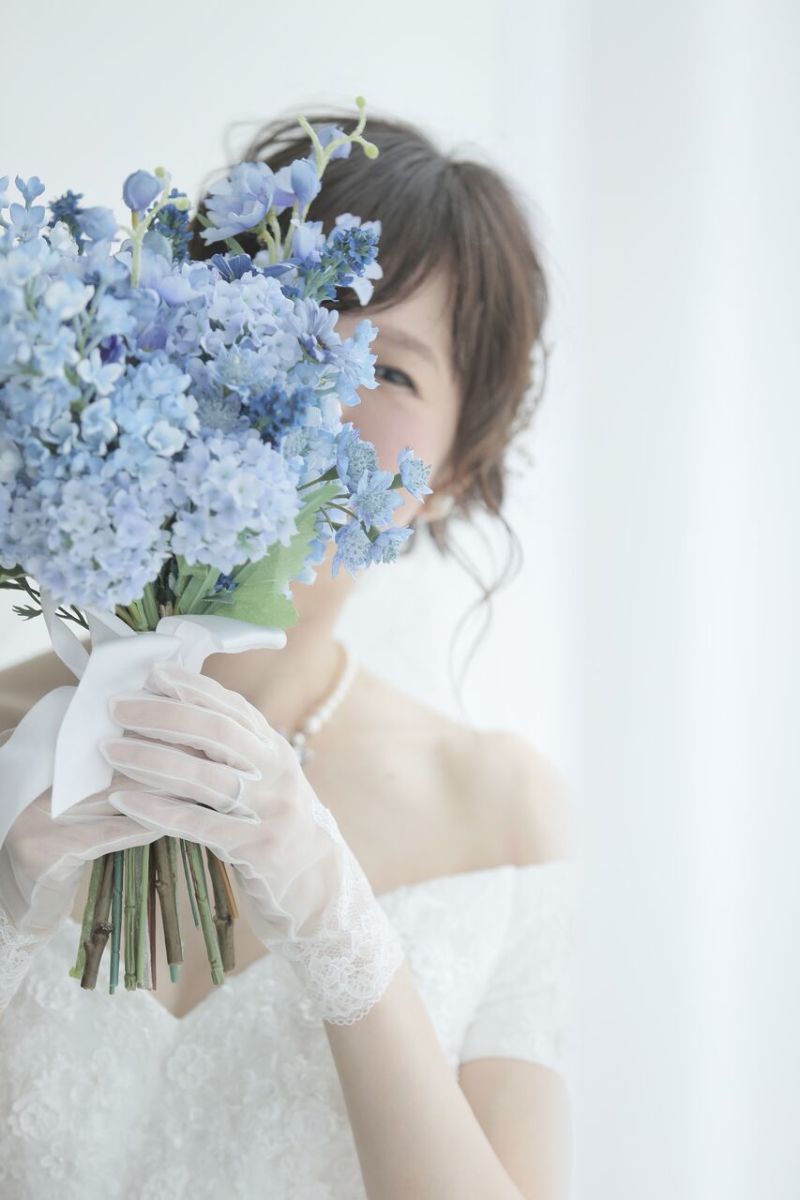 ブルーのブーケ♡