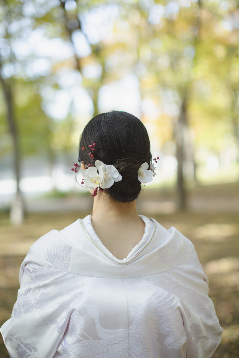 シンプルシニヨン