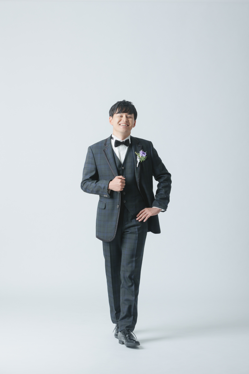 新郎様のソロショット