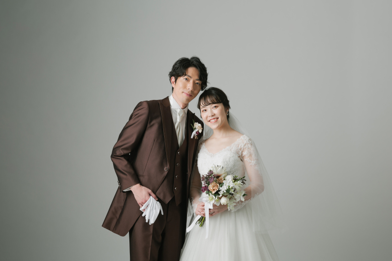 今度はカチっと婚礼らしく