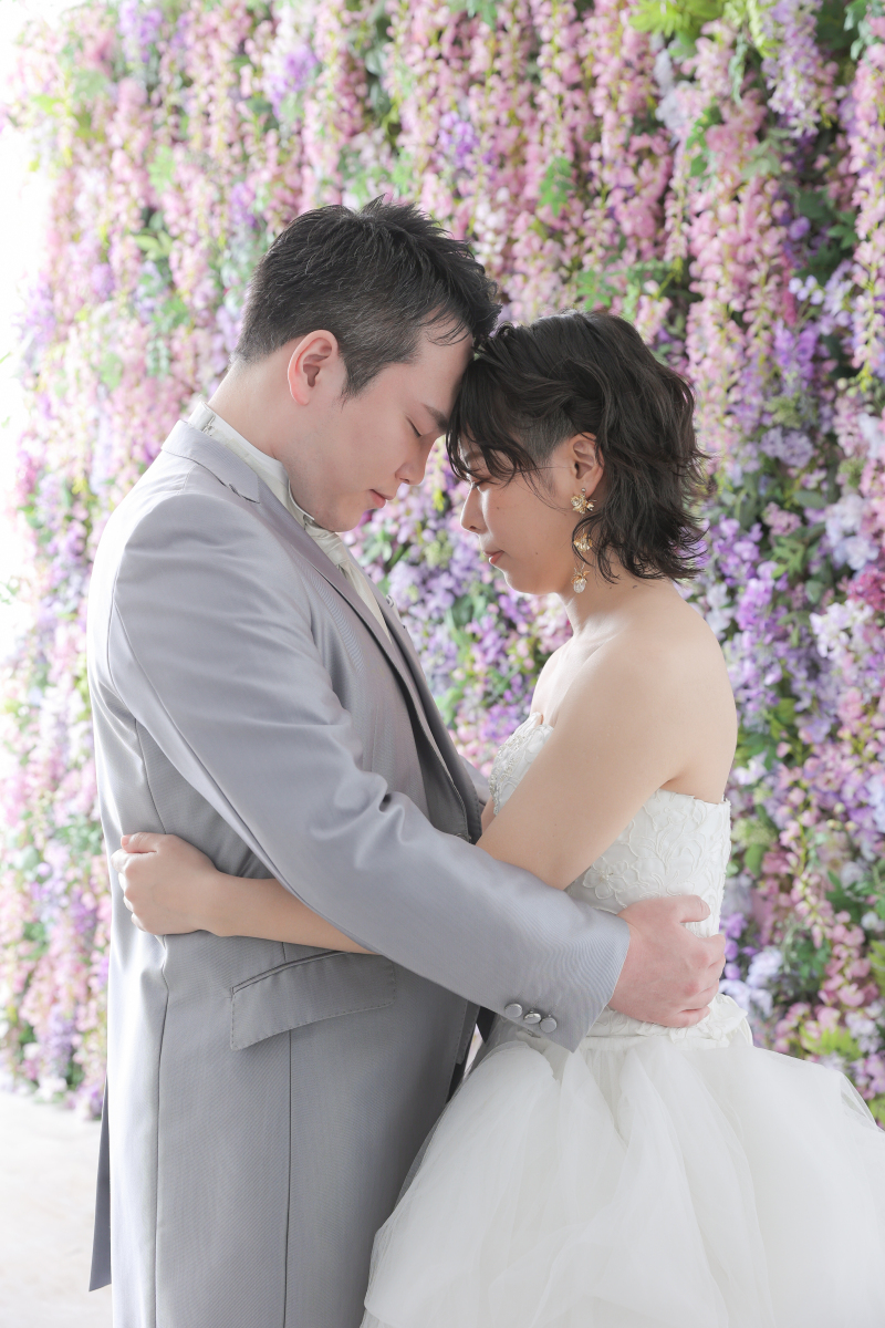 藤の花で、より華やかに