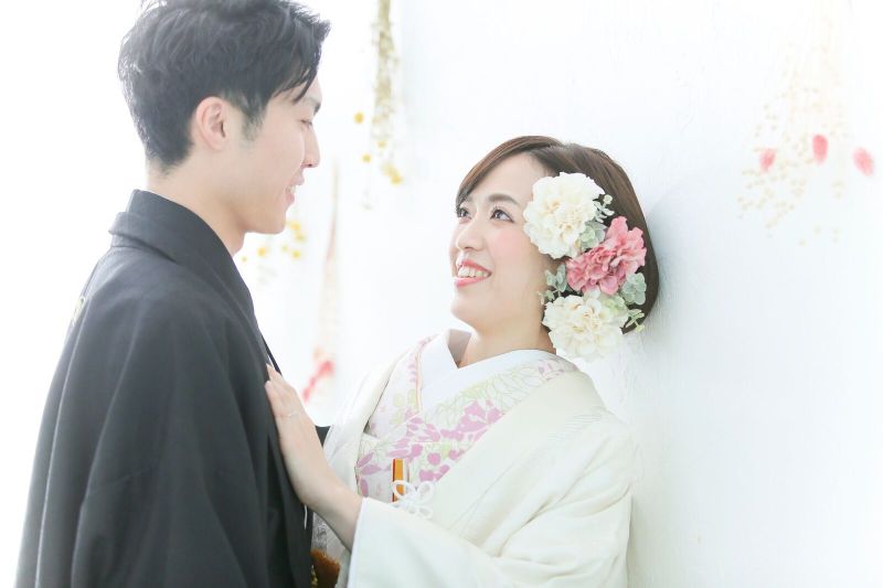 ドライフラワーを飾って…☆