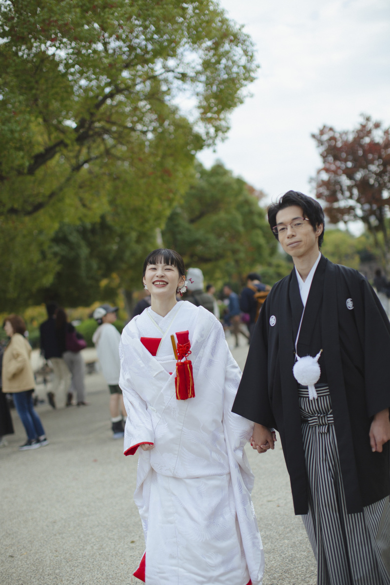 まずは歩きながら