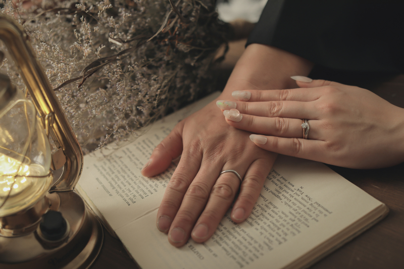 寄り添って、重なって…