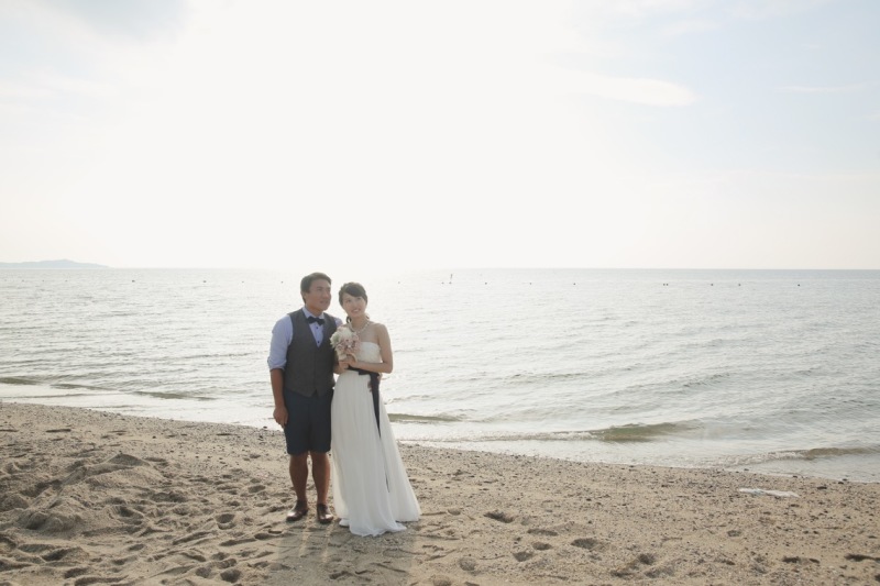 夕暮れには海へ移動