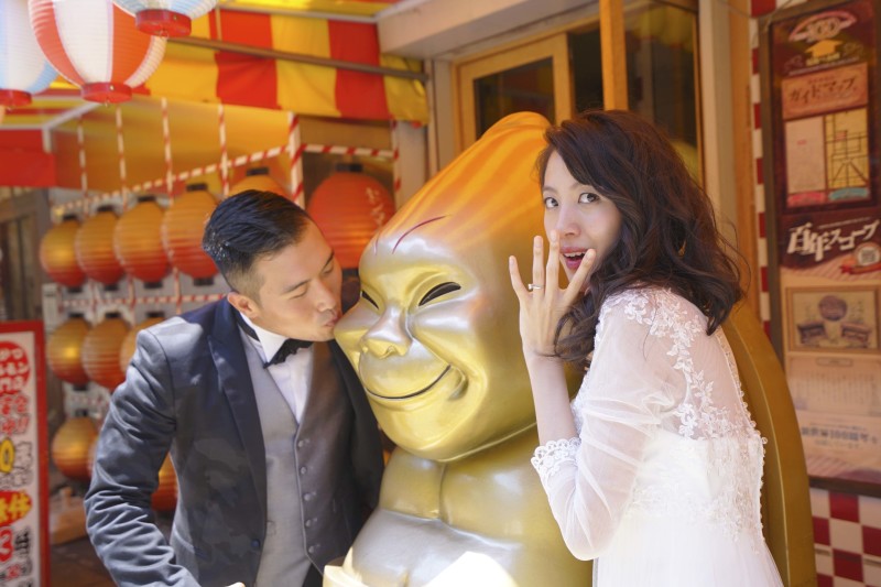 ビリケンさんと3ショット☆