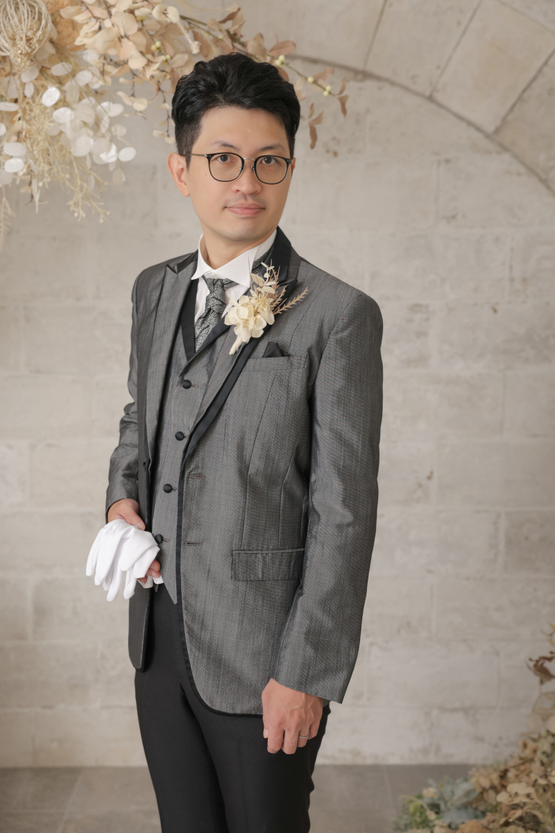 新郎様ソロショット