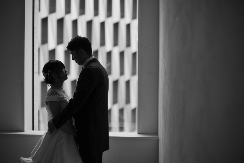 見つめ合うお二人