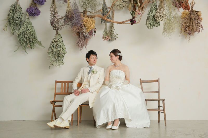 はやりのドライフラワー！