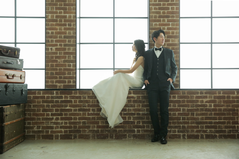 クールなレンガの背景