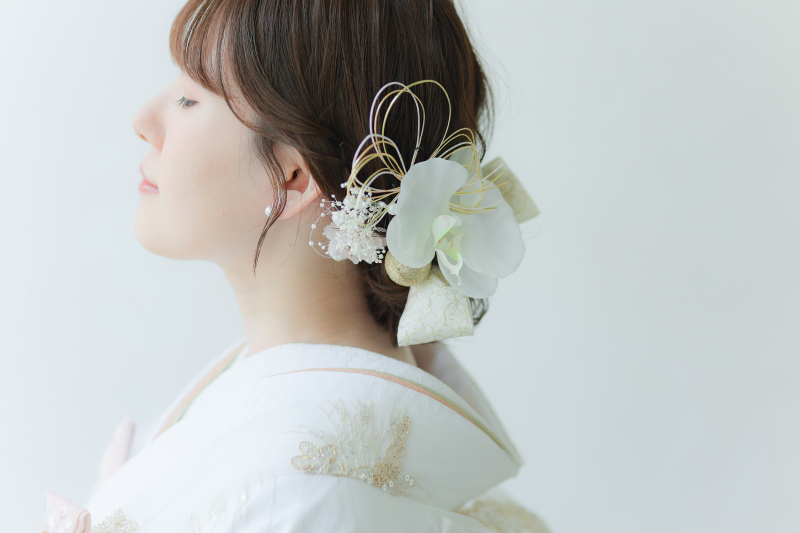 ヘアメイクもしっかり残させていただきます!