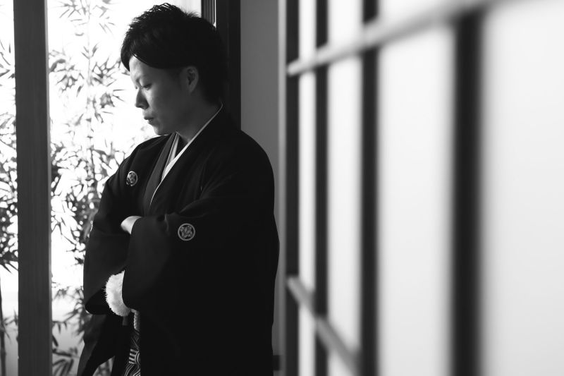 新郎様ソロショット☆